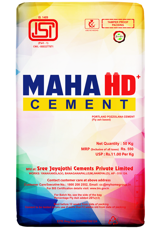 Maha HD PPC Cement – 50 kg