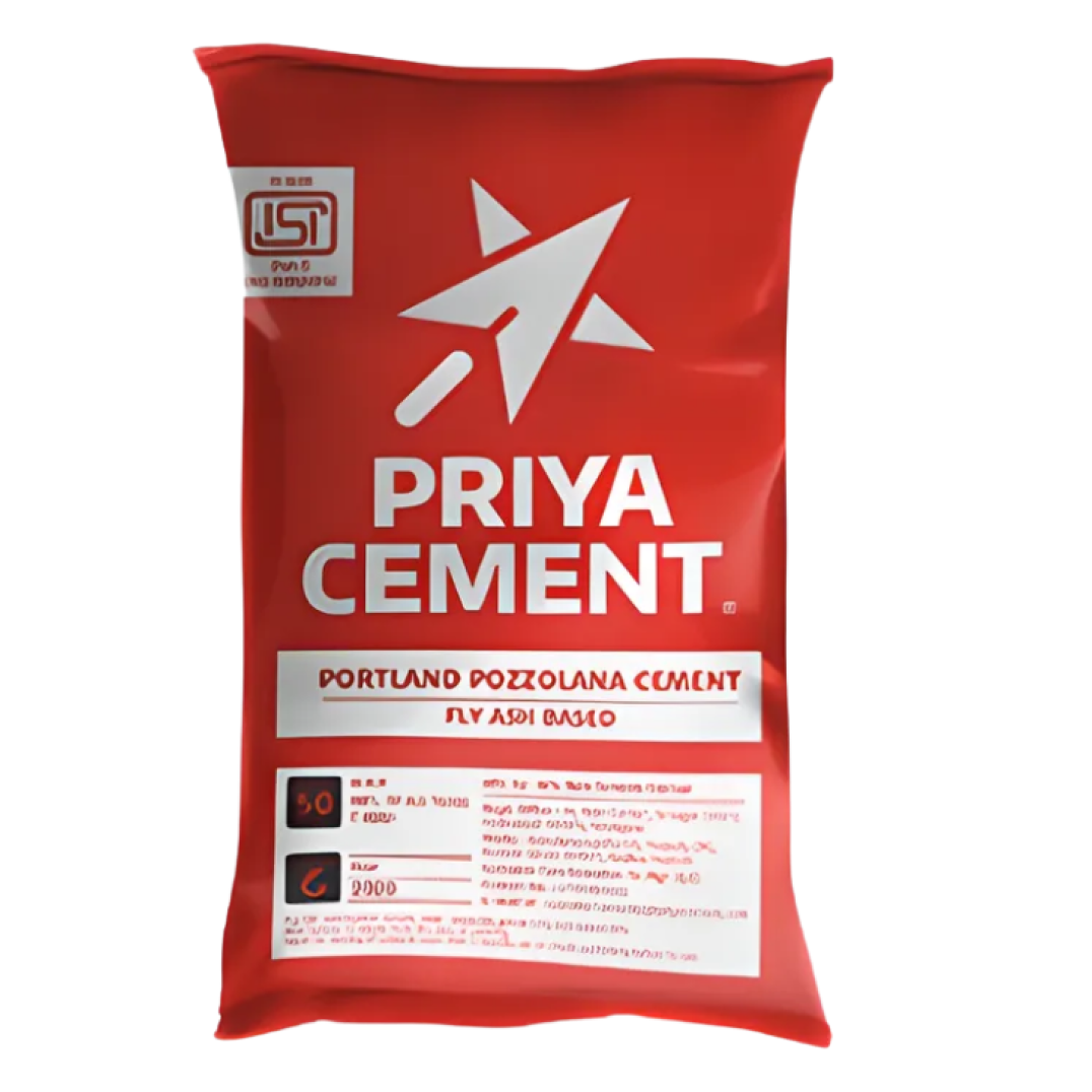 Priya Cement PPC - 50kg - buildiyo.store