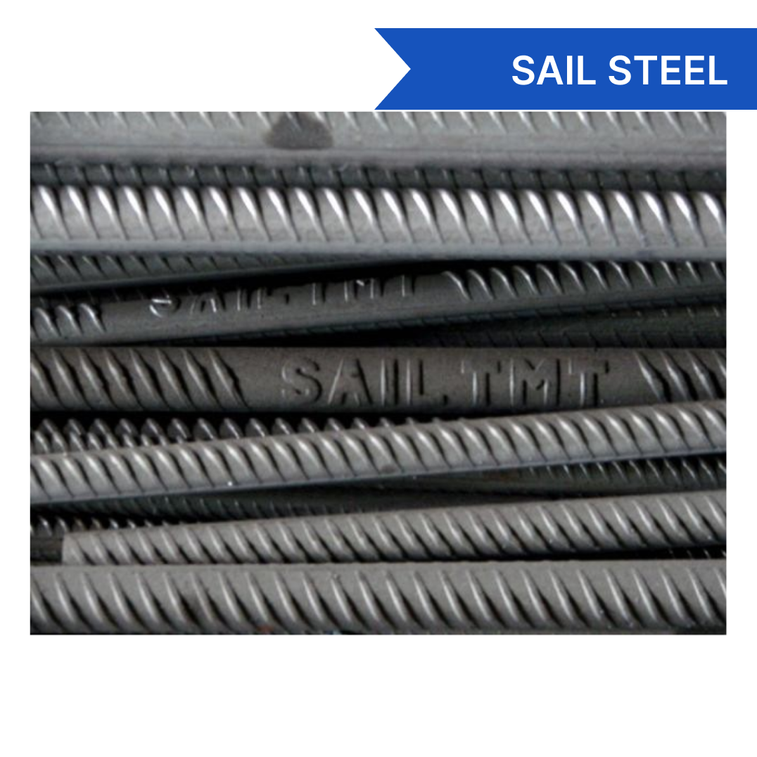 Sail Steel TMT Bar - Fe 550 - 20mm - buildiyo.store