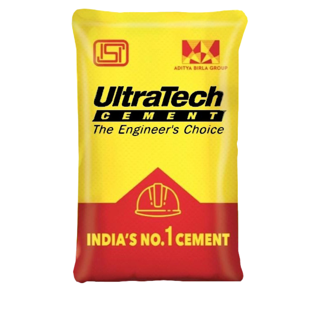 Ultratech PPC Cement - 50Kg - buildiyo.store