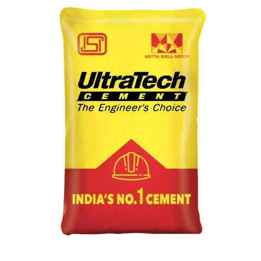 Ultratech PPC Cement - 50Kg - buildiyo.store