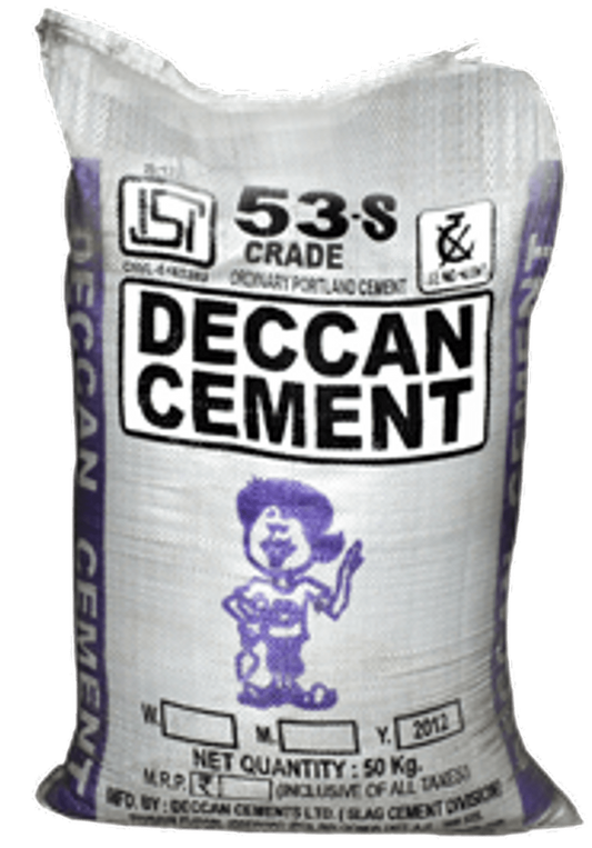 Deccan OPC 53 Grade Cement - 50kg