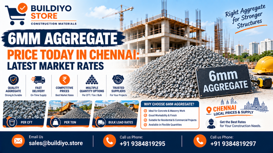 6mm Aggregate Price Today in Chennai: Latest Market Rates