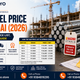 Agni Steel Price in Chennai (2026): Latest TMT Bar Price List, Grades & Buying Guide