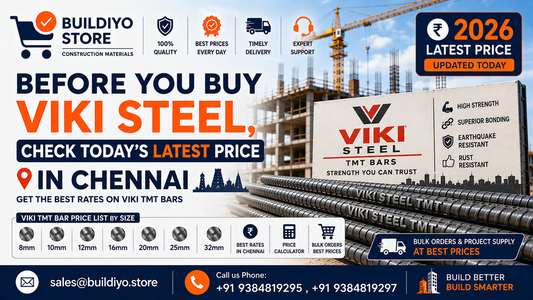 Before You Buy Viki Steel, Check Today’s Latest Price in Chennai