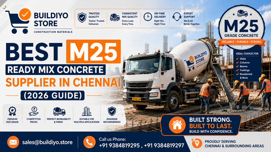 Best M25 Ready Mix Concrete Supplier in Chennai (2026 Guide)