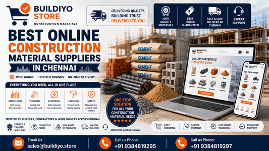 Best Online Construction Material Suppliers in Chennai