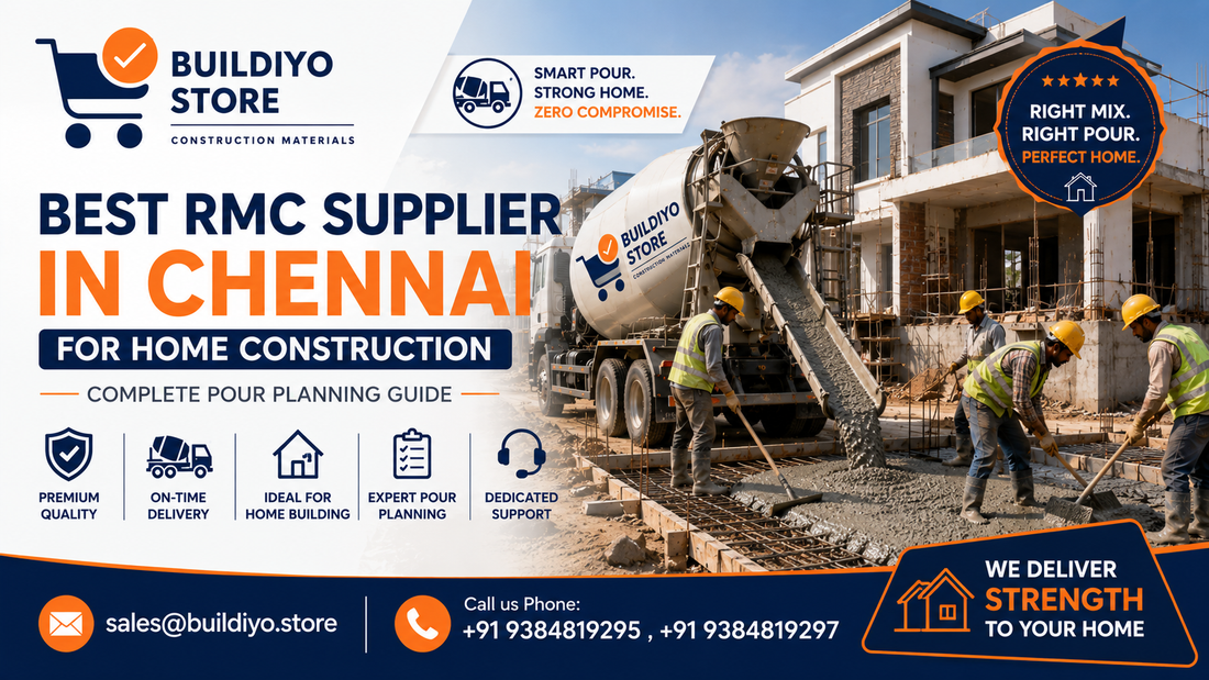 Best RMC Supplier in Chennai for Home Construction: Complete Planning Guide