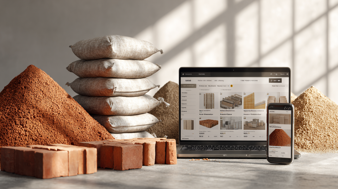 Buy Cement, Sand & Bricks Online at the Best Price