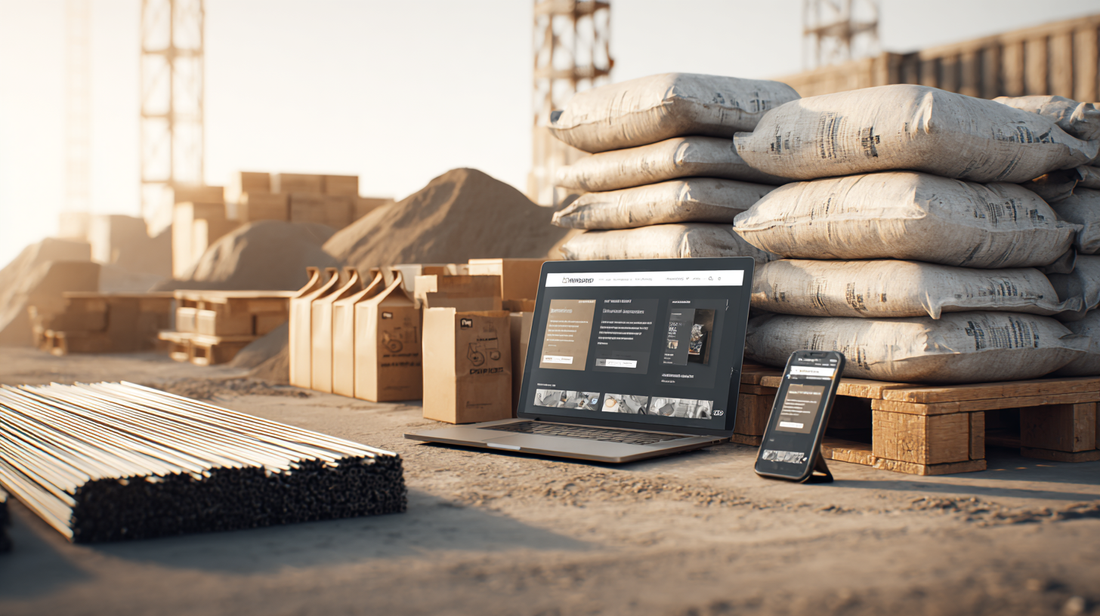 Buy Cement, Steel & Sand Online: Simplify Construction with Buildiyostore