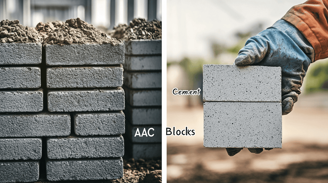 Cement Blocks vs AAC Blocks: Which Is Better for Insulation and Construction? - buildiyo.store