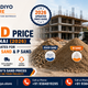Today Sand Price in Chennai (2026): Latest Rates for River Sand, M Sand & P Sand