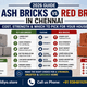 Fly Ash Bricks vs Red Bricks in Chennai — Cost, Strength & Which to Pick for Your House (2026)