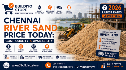 Chennai River Sand Price Today: Cost, Quality & Availability