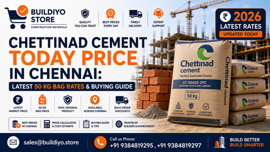 Chettinad Cement Today Price in Chennai: Latest 50 Kg Bag Rates & Buying Guide