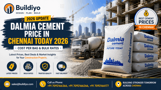 Dalmia Cement Price in Chennai Today 2026 | Cost Per Bag & Bulk Rates