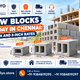 Hollow Blocks Price Today in Chennai: 4-Inch, 6-Inch and 8-Inch Rates