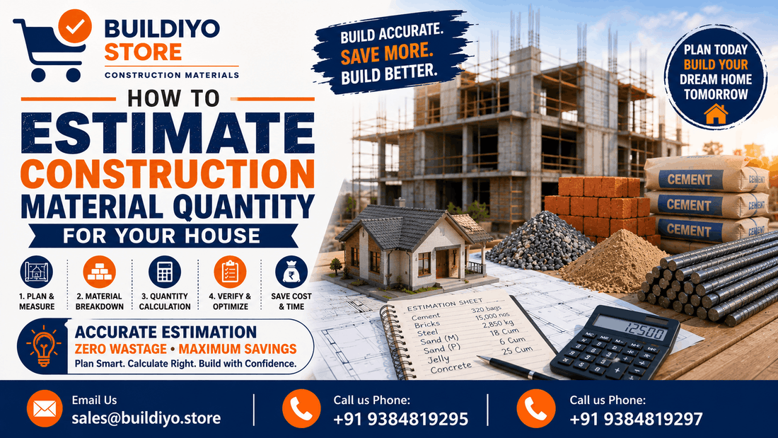 How to Estimate Construction Material Quantity for Your House