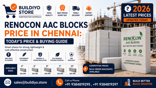 Renocon AAC Blocks Price in Chennai: Today's Price & Buying Guide