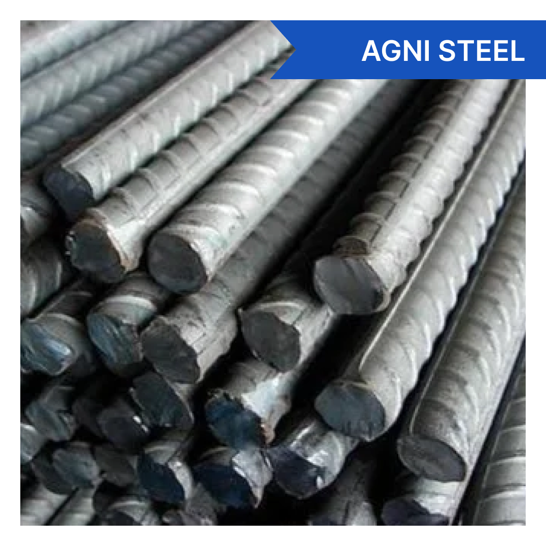 Agni Steel TMT Bar - Fe 550 - 25mm - buildiyo.store