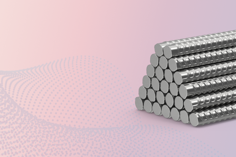 Steel mobile banner