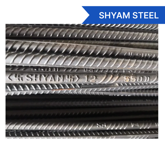 Shyam Steel TMT Bar - Fe 550 - 8mm