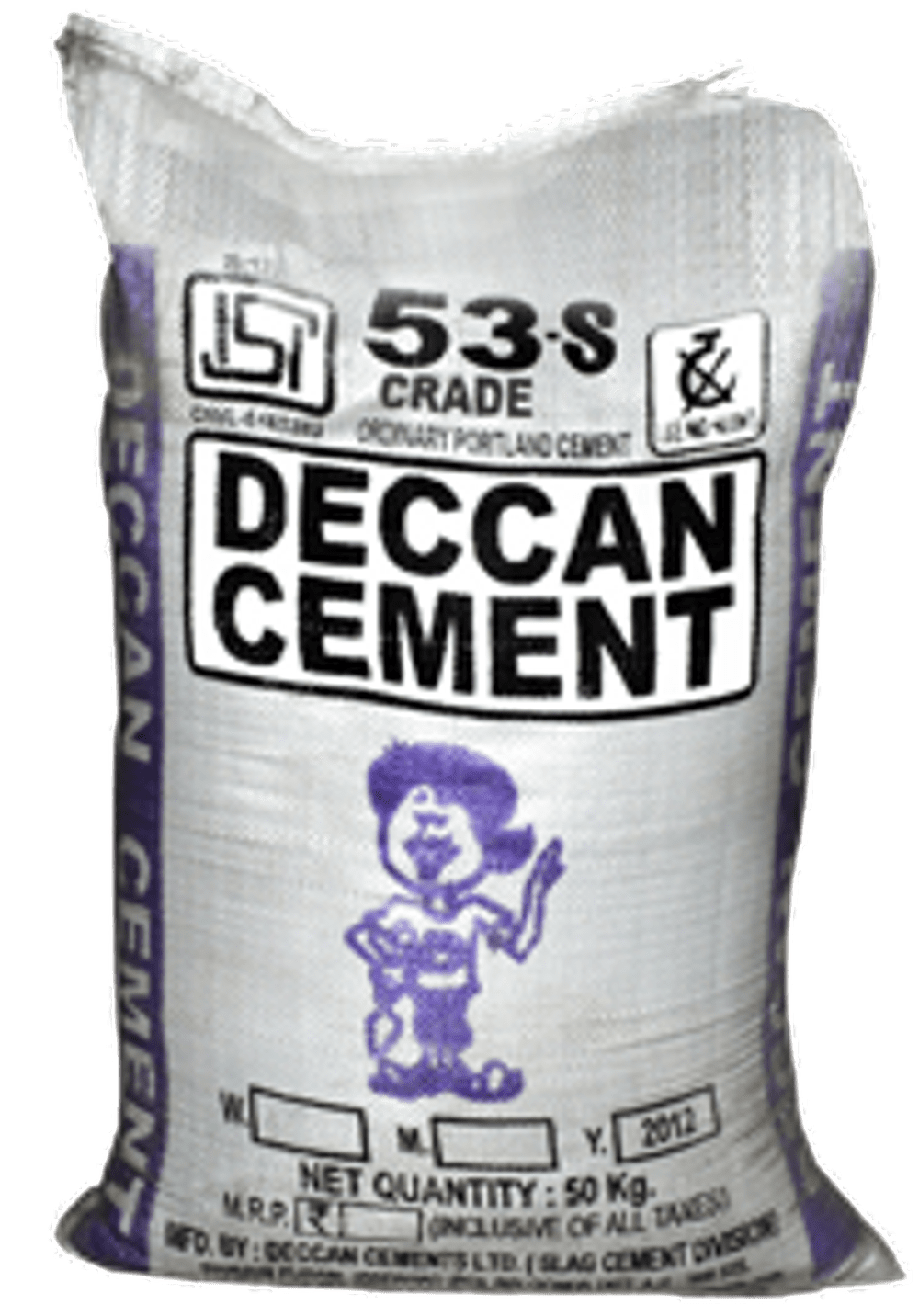 Deccan OPC 53 Grade Cement - 50kg